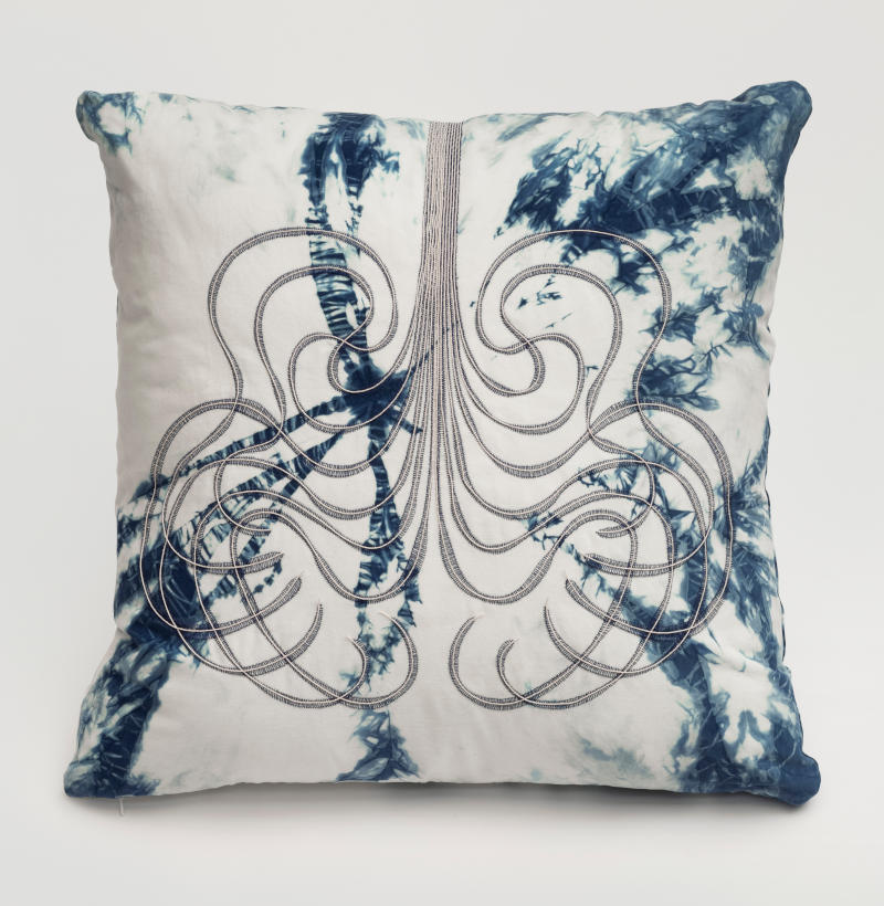 Shibori pillow